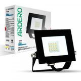 Светодиодный прожектор Ardero LL-1010ARD 10W 800Lm 6500K, черный, уличный, влагозащищенный 80015