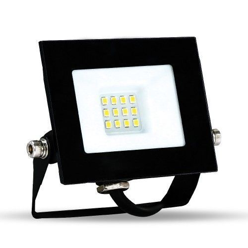 Светодиодный прожектор Ardero LL-1010ARD 10W 800Lm 6500K, черный, уличный, влагозащищенный 80015
