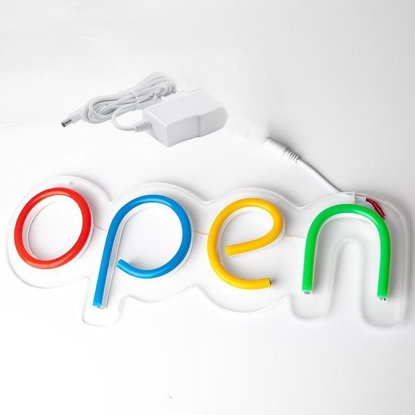 Неоновая вывеска LED "OPEN" (без контроллера) 1019382