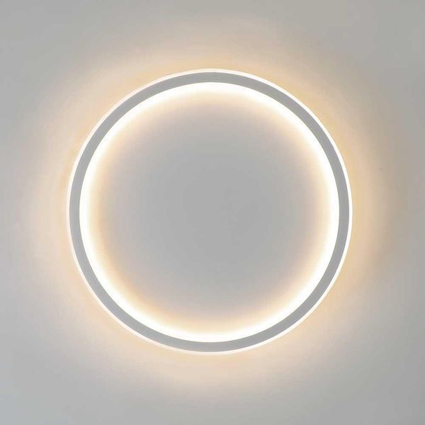 Стельова LED-люстра Feron RING AL6070 70Вт 3000-6500К D40 з пультом, біла 40215