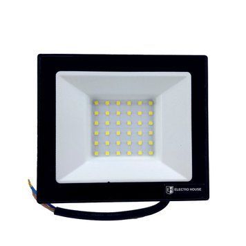 Уличный светодиодный прожектор 50W 6000К 4500Lm IP65 герметичный черный EH-LP-208