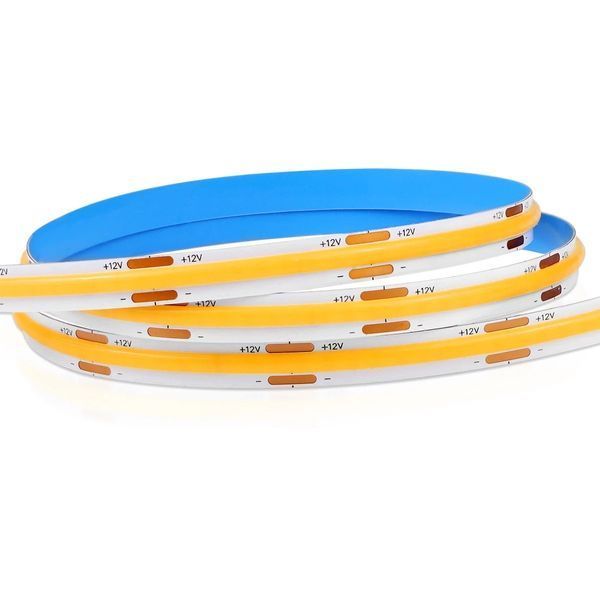 COB LED-стрічка Prolum 24V, 480, 5мм, IP20, серія SG, теплий білий (3800-4300K) 350045