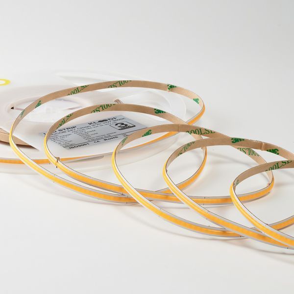 Світлодіодна стрічка Kloodi KDCOB-384-3W-3К-24V 3W 384Led 3000K 285Lm IP20 24V, 1м KDCOB-384-3W-3К-24V