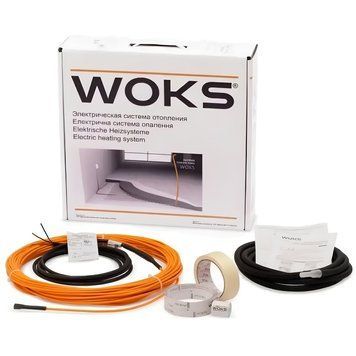Греющий тонкий кабель WOKS-10 универсальный 957Вт 97м 55011744