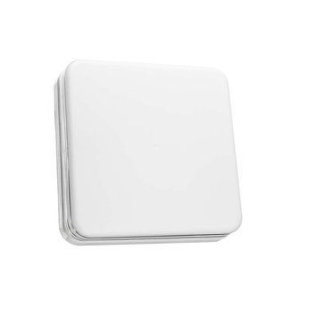 Светодиодный накладной светильник 24W 5000К IP40 Silver Квадрат настенно-потолочный 1020698