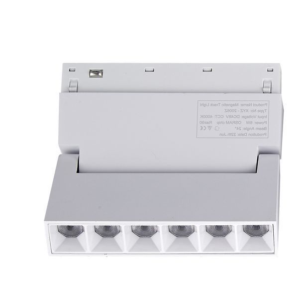 Магнитный трековый светильник OLEDIM OL110 6W 4000K поворотный белый 7771215