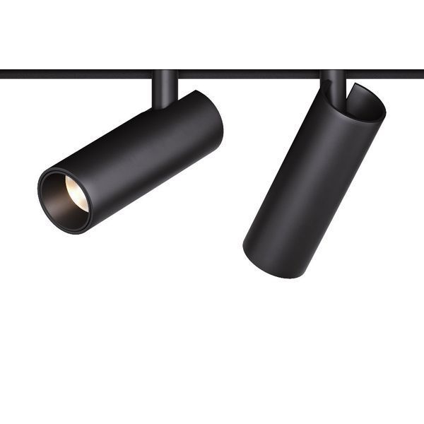 Магнитный трековый светильник Kloodi KDMG-SPOT35 2x7W 3000K черный KDMG-SPOT35 2x7W 3K BK