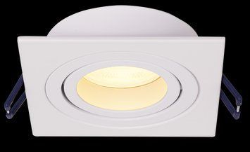 Врезной точечный светильник OLEDIM TS24W ALU GU10 белый IP20 7771302