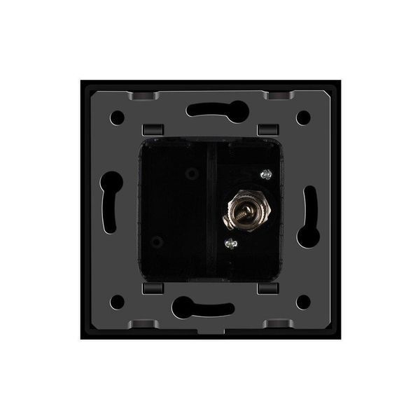 Розетка ТВ Livolo стекло черный VL-C791V-12