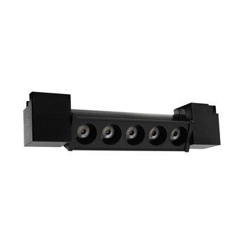 Трековий світильник Prolum M27 GF 10W 4000К 220V чорний білий 791025