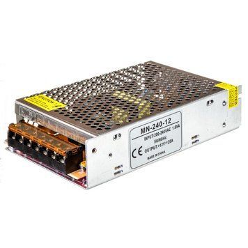 LED Блок питания для светодиодных лент 12V TLD-P/20A 240W IP20 TLD-13981