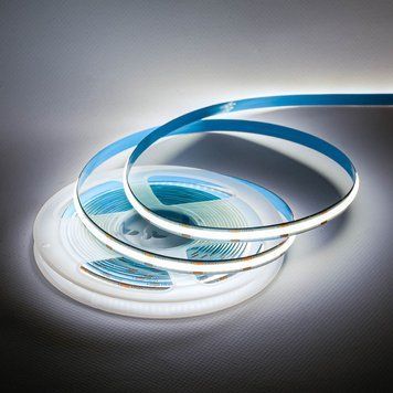 Світлодіодна стрічка біла COB 12V 9W/m 320LED/m IP20 1022423
