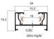 Шина для трековой системы OLEDIM OT02 220V 2м однофазная черная 7771158 &ndash; фото 2