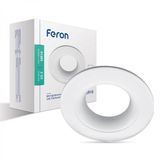 Врізний точковий світильник Feron DL8910 білий настінний стельовий 01809