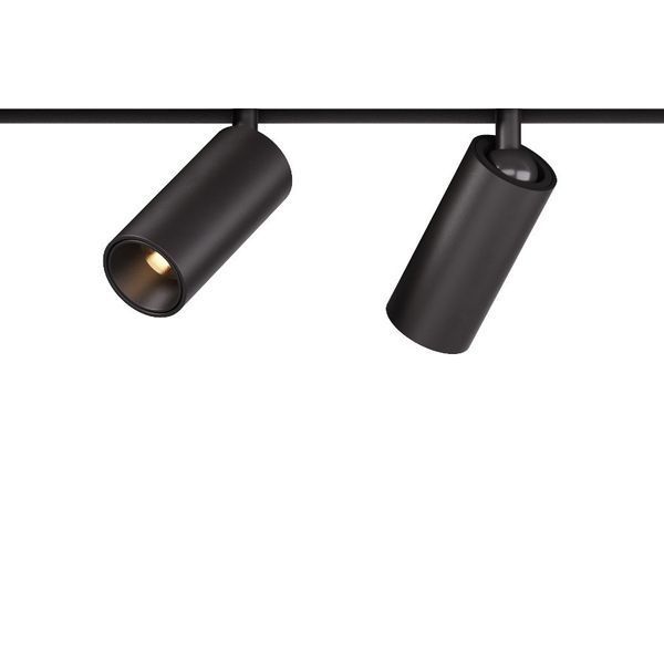 Магнитный трековый светильник Kloodi KDMG-SPOT30 2x3W 3000K черный KDMG-SPOT30 2x3W 3K BK