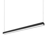 Підвісний офісний лінійний LED-світильник Ardero AL4010 30Вт 4000К 120х7х3,5см, чорний 01932