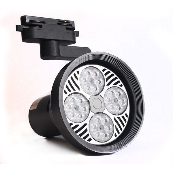 Трековый светильник светодиодный LED 25W 2000Lm 4100К черный EH-TL-0007
