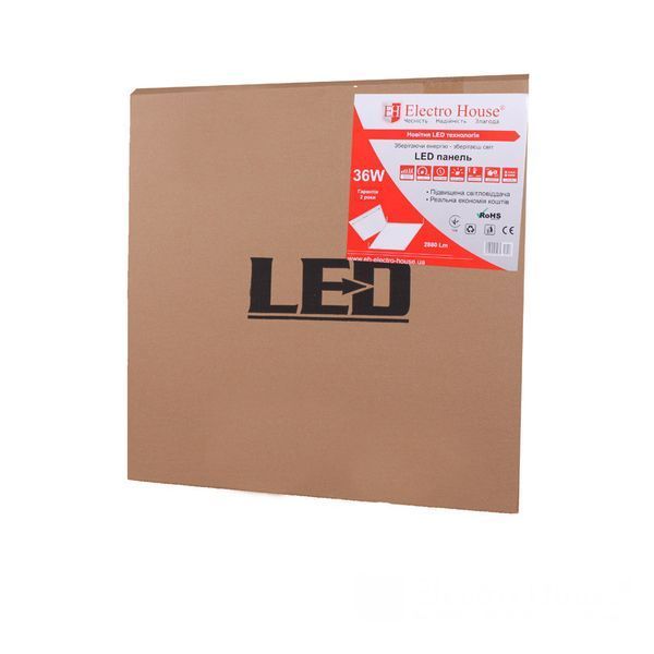 Светодиодная офисная панель 40W 6500К 3200Lm 595х595мм EH-PB-0110