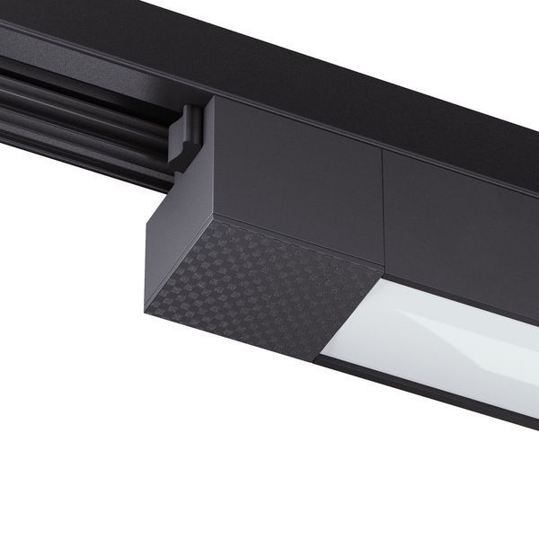 Трековый светильник Kloodi LED KD-LINE TR474 PC 30W 3000K 220V линейный однофазный черный KD-LINE TR474 PC 30W 3K B