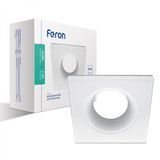 Врізний точковий світильник Feron DL8920 білий настінний стельовий 01811