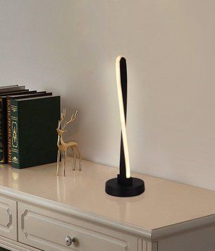 Настільний LED світильник Sirius BK TD2034 12Вт 80х400мм, метал, чорний SP000044845