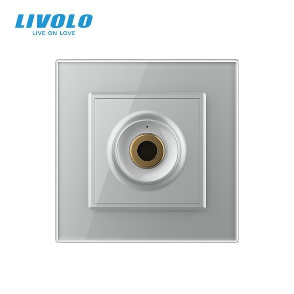 Бесконтактный выключатель 1 сенсор Livolo серый Sense VL-C7FCU1-2IP