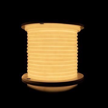Круглий LED-неон Prolum D15, IP68, 220V, серія RN, теплий білий, PRO 160017