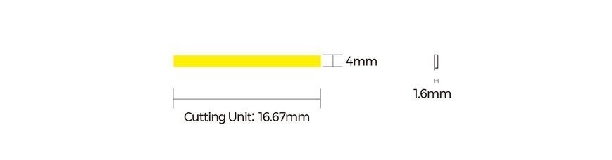 Світлодіодна стрічка Oledim PS-COB-420-IP20-9W-2700К-24V теплий білий, 1м 7771285