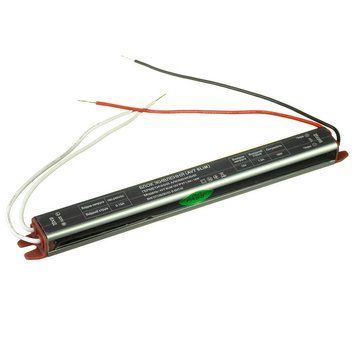 Блок живлення вузький світлодіодний LED 12V 1,5А 18W IP67 AVT SLIM 1021914