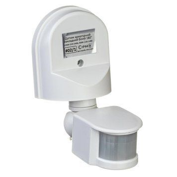 Датчик движения арматурный накладной белый 180&deg; макс. 1200W 1019433