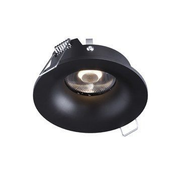Врізний точковий світильник KLOODI KD-SENA R85 GU10 IP65 круг чорний KD-SENA R85 IP65 BK