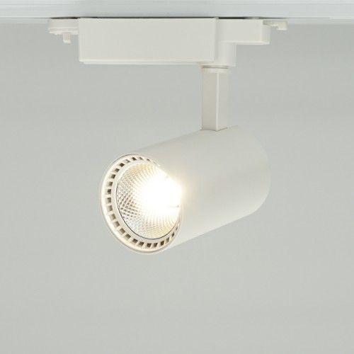 Трековый светодиодный светильник Feron AL102 12W 2700К белый 01704