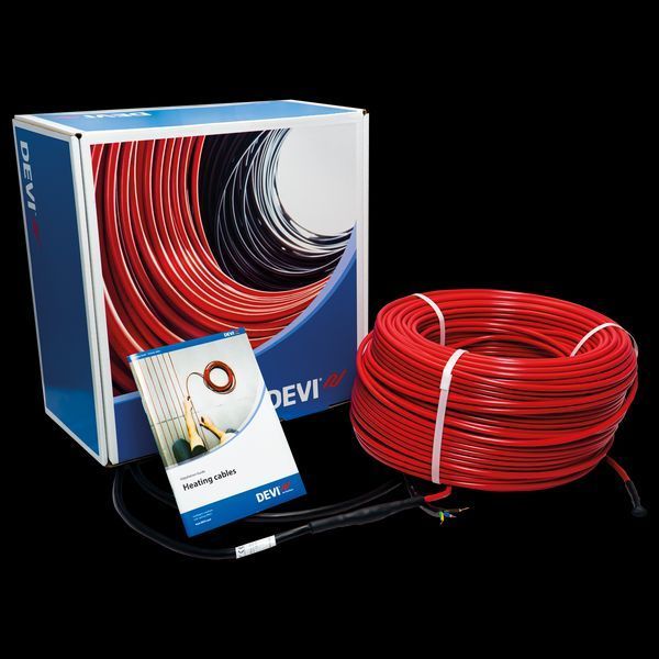 Нагревательный двухжильный кабель Devi Deviflex 18T универсальный 395Вт 22м 55000440