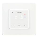 Терморегулятор із сенсорним керуванням Terneo SX WiFi з датчиком температури підлоги та повітря, білий 55011896