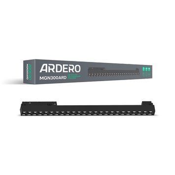 Магнитный трековый светильник LED Ardero MGN300ARD 24W 4000K черный 80150