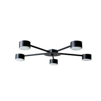 Люстра MSK Electric Copter NL 8040-5 стельова, GX53, чорна 618659