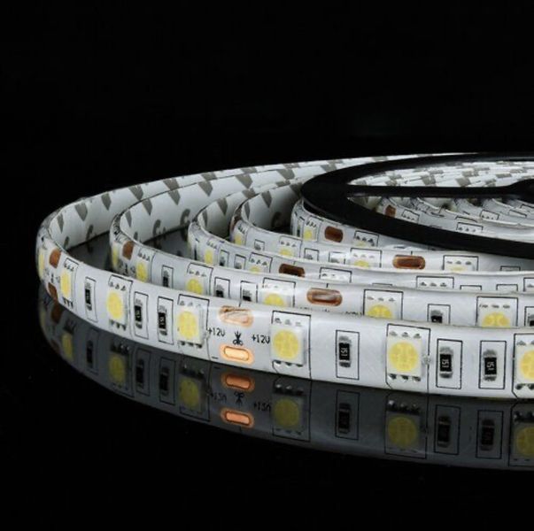 Лента светодиодная теплая белая TLD-P 12V smd5050 14,4W/m 60LED/m IP65, 1м TLDP-014492