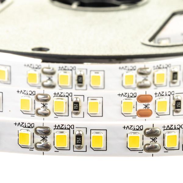 Светодиодная лента теплая белая 12V smd2835 9.6W/m 120LED/m IP65 герметичная 1012107