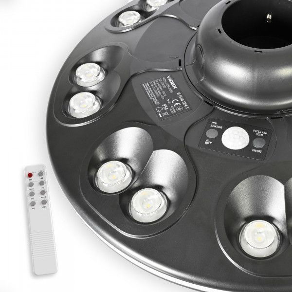 Автономный парковый LED-светильник VIDEX с сенсором 1400Lm IP54 VL-GLSO-1254-S