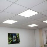 Світлодіодний офісний світильник BIOM ARM-600-65-6 65W 6500K 595x595x30 квадратна стельова панель 00-00025504