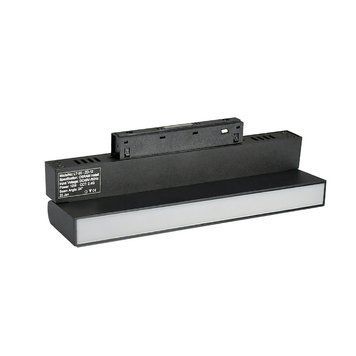 Магнитный трековый светильник OLEDIM OL27 12W 4000K поворотный черный 7771030