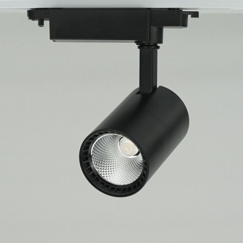 Трековый светодиодный светильник Feron AL102 12W 2700К черный 01705