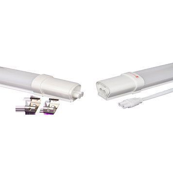 Лінійний герметичний світильник LED ПВЗ модульний 40W 120см 6500К 3200Lm IP65 EH-LT-3047