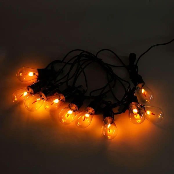 Ретро гірлянда вулична S141 5м 10LED, помаранчевий TLD-S141