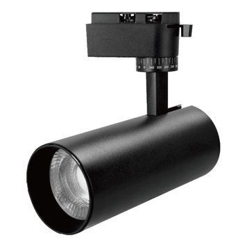 Трековый светильник BREMEN-30 30W 3000-4500-6000К 2400Lm 3CCT поворотный черный 018-031-1030-020
