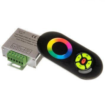 Контролер LED світлодіодний чорний RGB 18А-216W 1009635