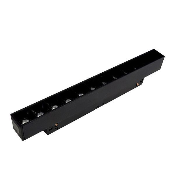 Магнітний трековий світильник Маgnetic Light LED Чорний 12W 235х22мм 4000К EH-TML-12W