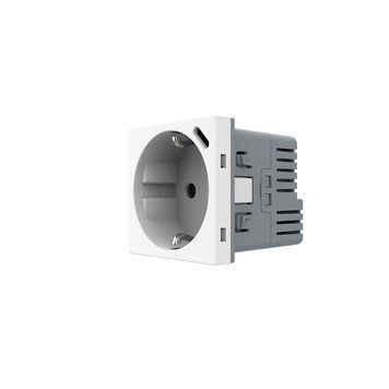 Механизм электрическая розетка с портом USB-C Livolo белый VL-FCTF16A.UC18W-2WP