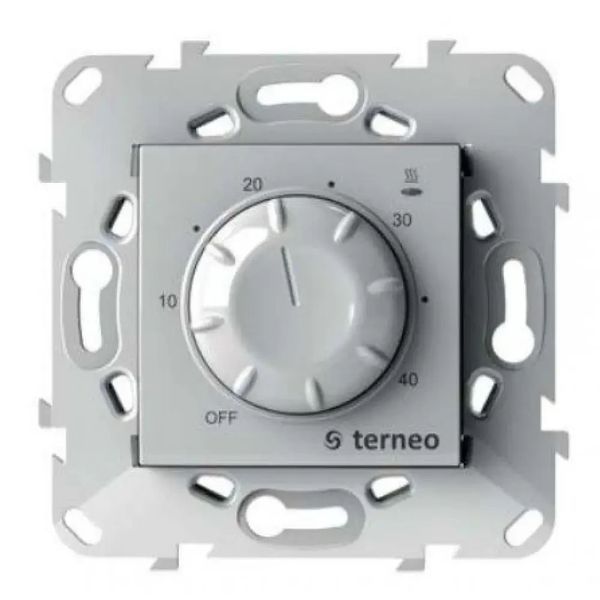 Терморегулятор механический для теплого пола Terneo RTP с датчиком температуры пола, белый 55010450