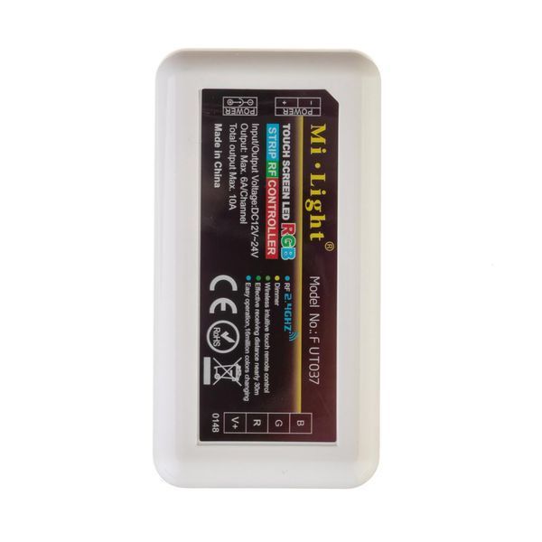 Контроллер LED светодиодный RGB Mi Light 2.4 Ггц (4-zone) 1009691